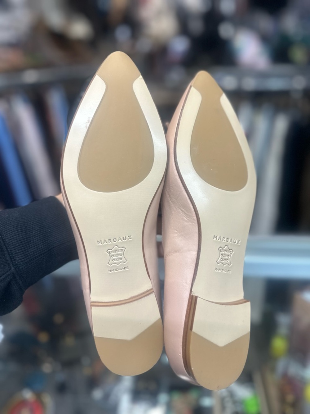 Margaux The Pointe flats in a light pink color. NWT. - Picture 9 of 10